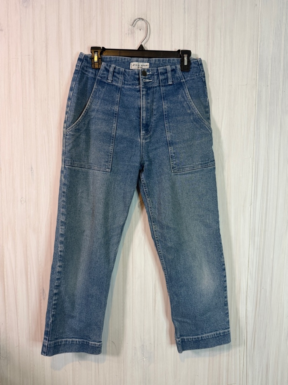APIECE APART LIV STRAIGHT LEG CROP ANKLE JEANS 6